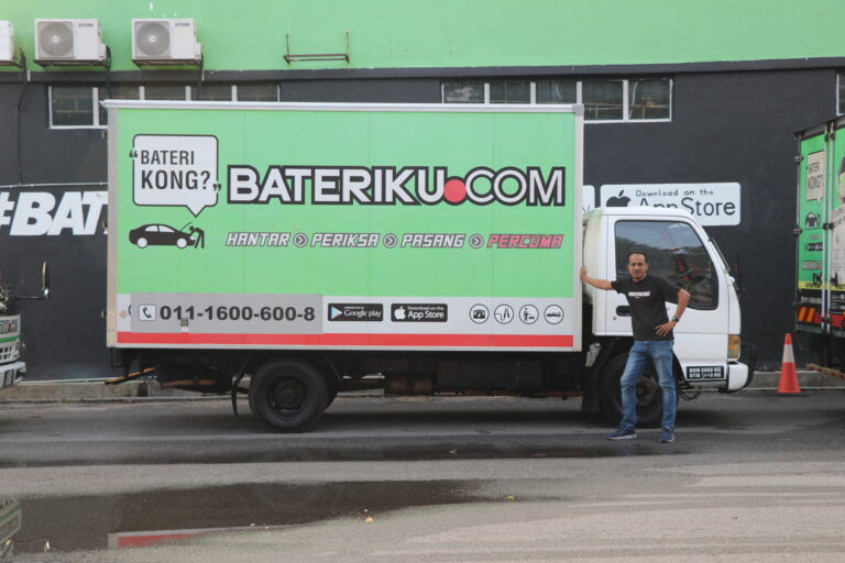 Bateriku car's breakdown coverage is the largest in Malaysia with near to 200 pitstop available